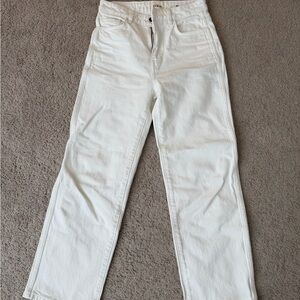 Sezane Droit Jeans Ecru size 36